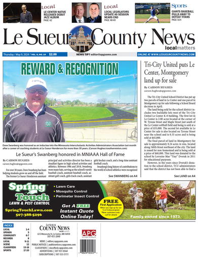 Le Sueur County News